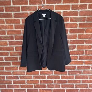 H&M black blazer